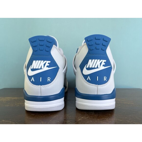Nike Air Jordan 4 Retro "Military Blue" 2024 Men’s Size 12 FV5029-141 - Picture 9 of 11
